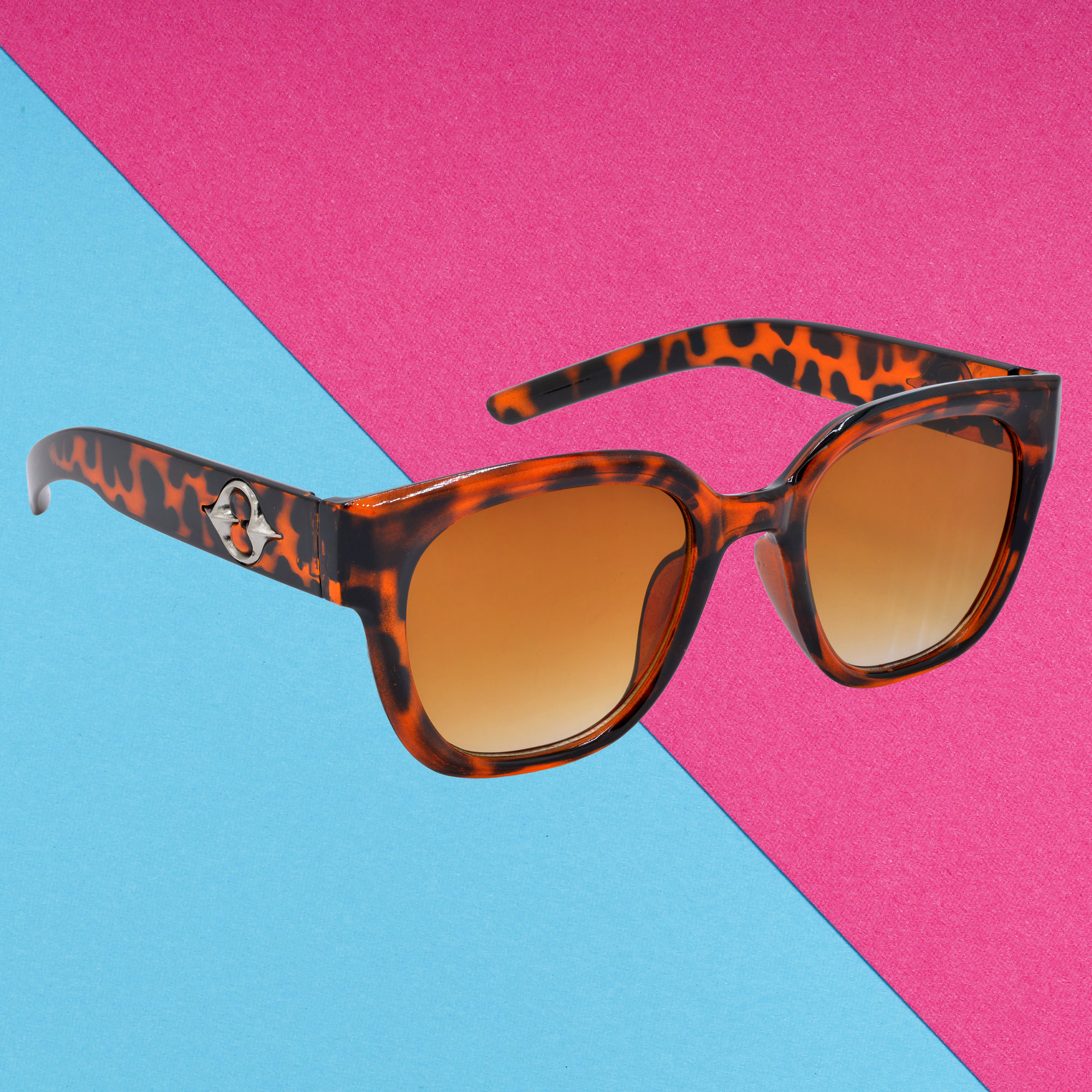 Hrinkar Round Best Sunglasses for Women Brown Frame HRS590-TBWN-BWN