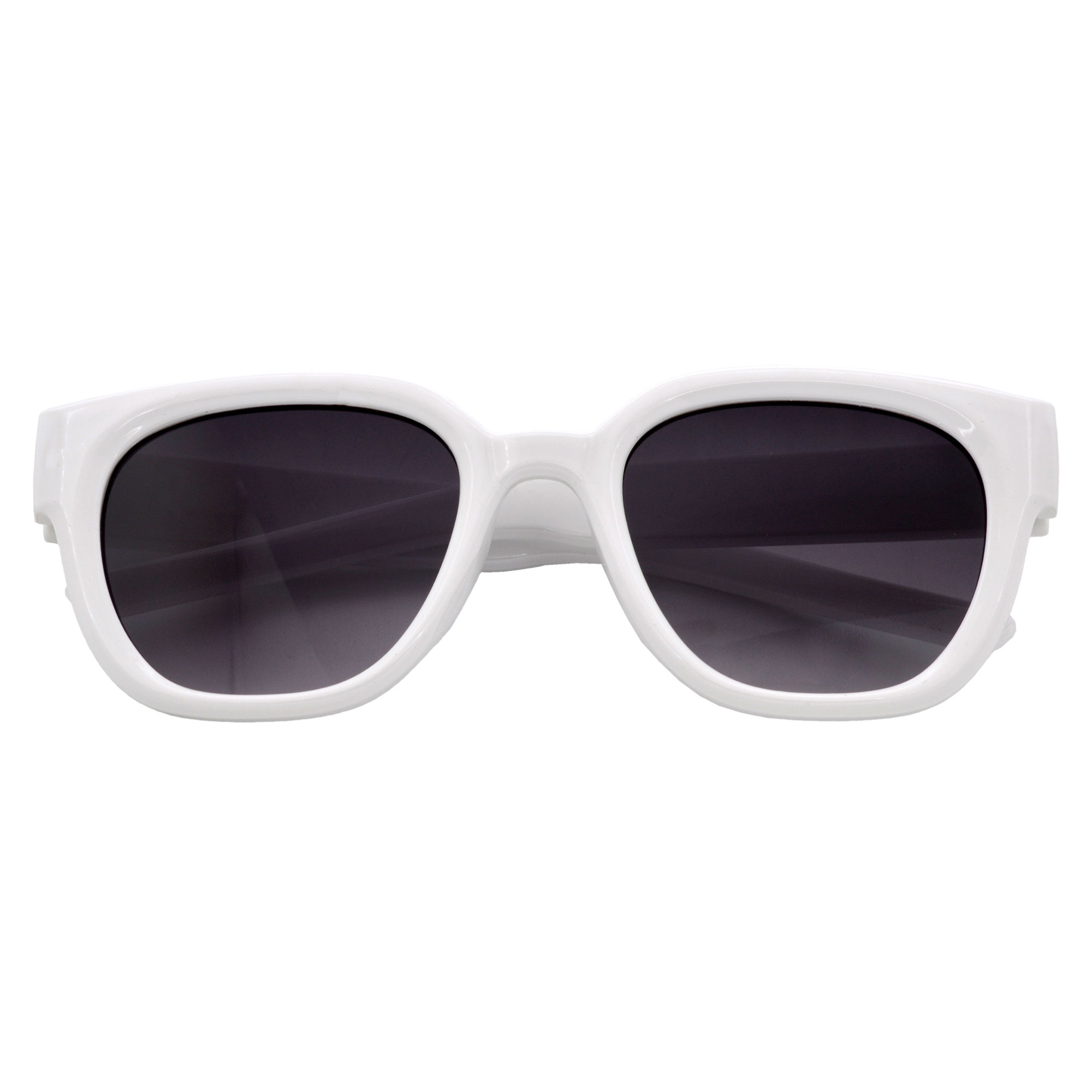 Hrinkar Clear, Grey Lens White Frame UV Protection Glasses For Women & Girls - HRS590-WT-GRY - Image 4