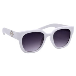 Hrinkar Grey Gradient Round Sunglasses