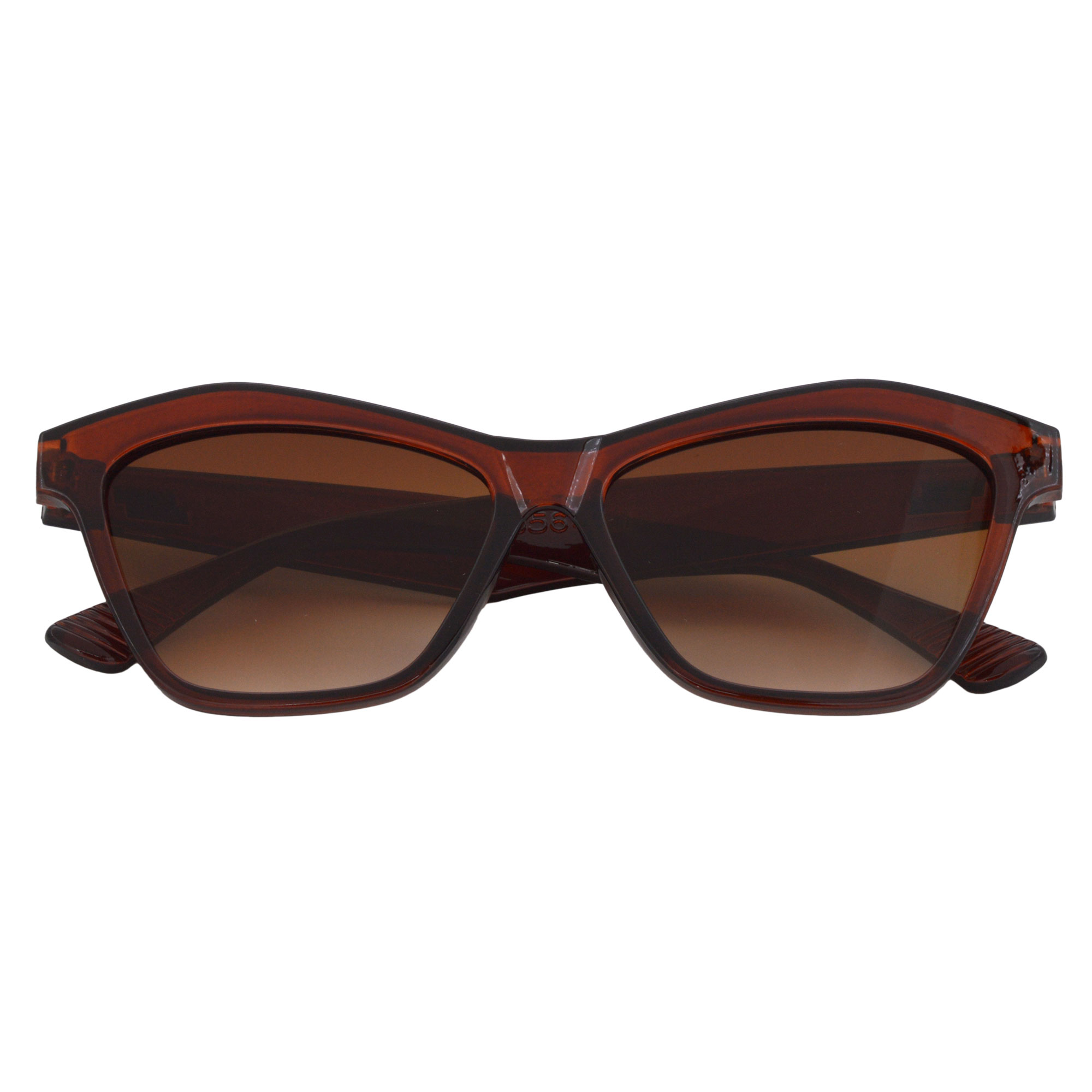 Stylish Brown Cat-Eye Sunglasses