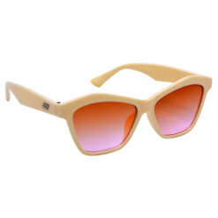 Hrinkar Brown Gradient Cat-Eye Sunglasses