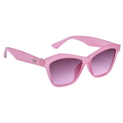 Hrinkar Grey, Clear Lens Pink Frame UV Protection Glasses For Women & Girls - HRS591-PNK-GRY - Image 5
