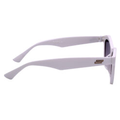 Hrinkar Clear, Grey Lens White Frame UV Protection Glasses For Women & Girls - HRS591-WT-GRY - Image 3