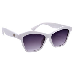 Hrinkar Clear, Grey Lens White Frame UV Protection Glasses For Women & Girls - HRS591-WT-GRY - Image 5