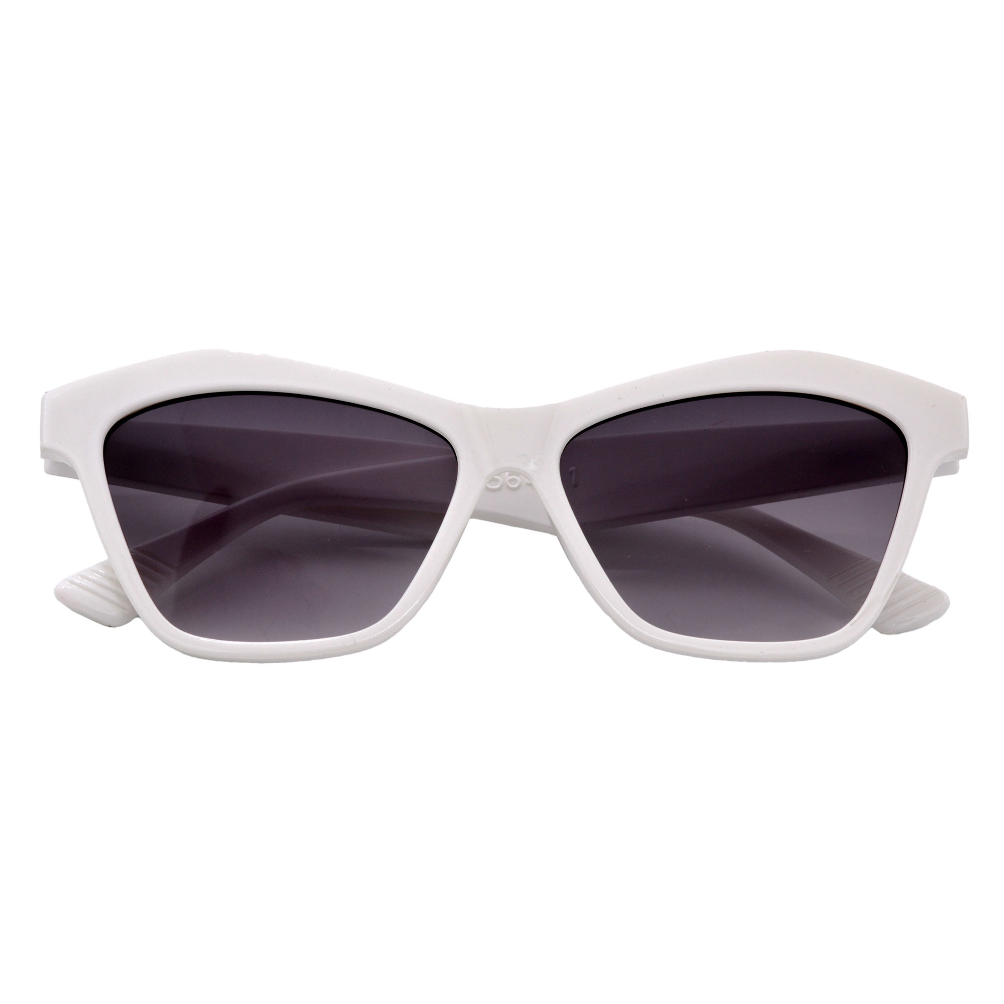 Stylish White Frame Cat-Eye Sunglasses