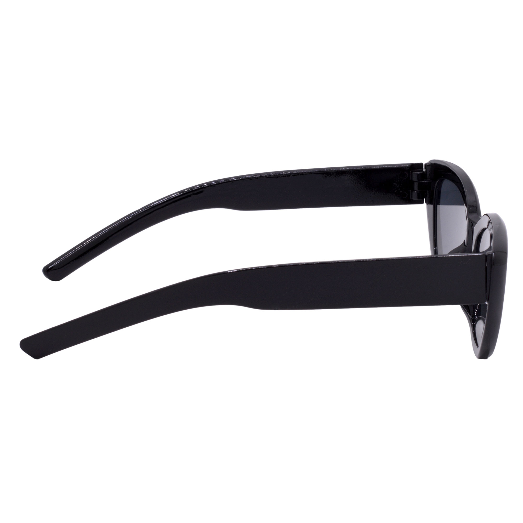 Hrinkar Black Lens Black Frame UV Protection Glasses For Women & Girls - HRS592-BK-BK - Image 3