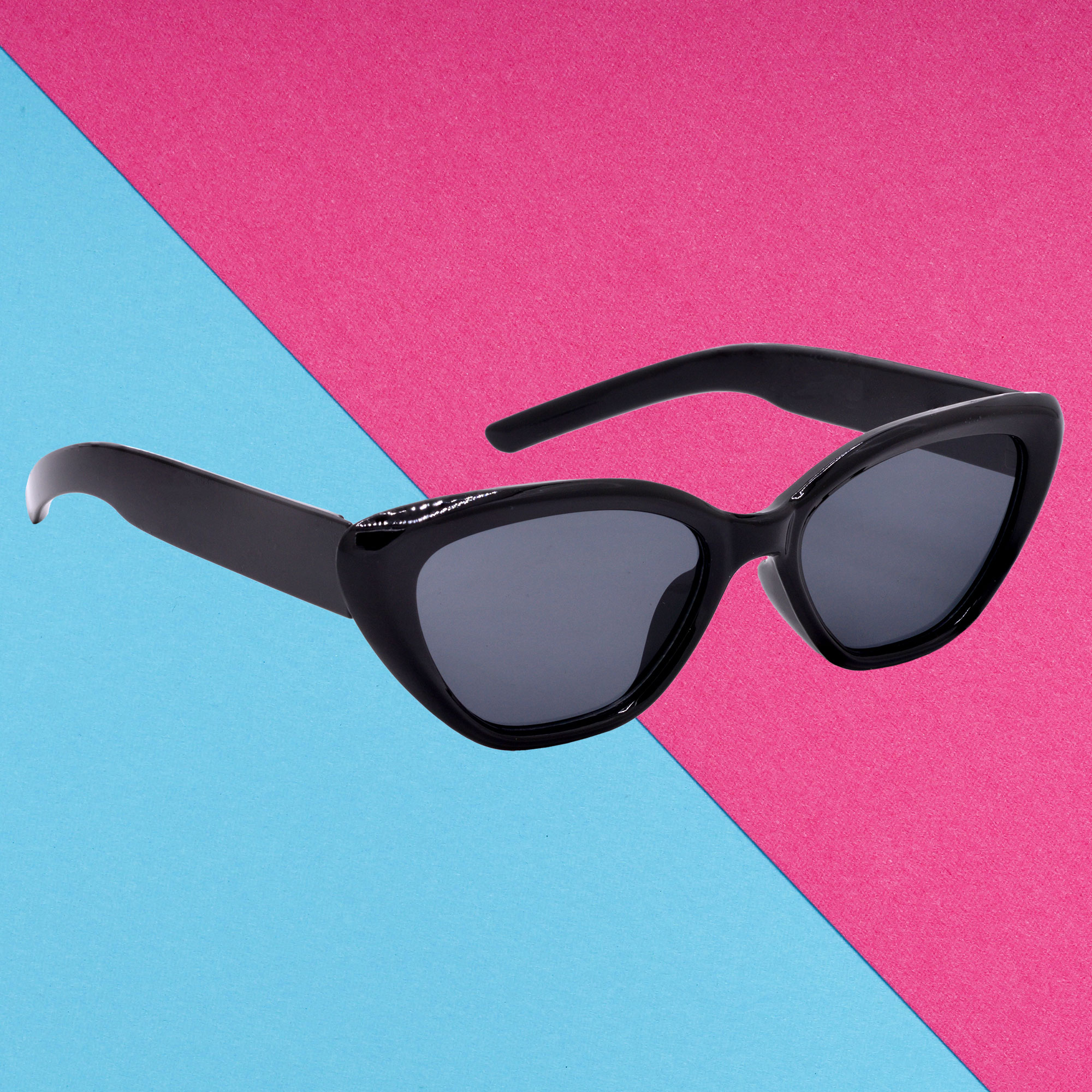 Hrinkar Cat-Eye Goggles for Women Black Frame HRS592-BK-BK