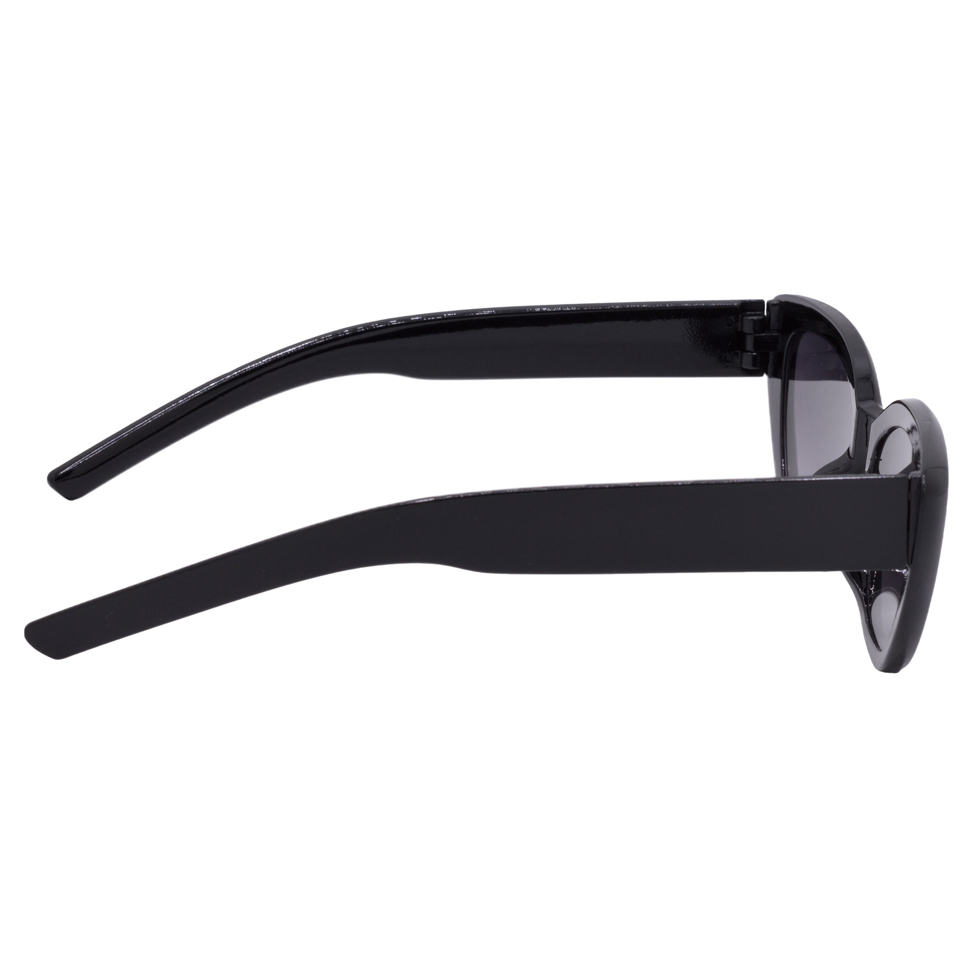 Women's Black UV Protection Cat-Eye Sunglasses