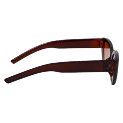 Women's Brown UV Protection Cat-Eye Sunglasses