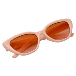Hrinkar Brown, Clear Lens Peach Frame UV Protection Glasses For Women & Girls - HRS592-PCH-BWN - Image 6