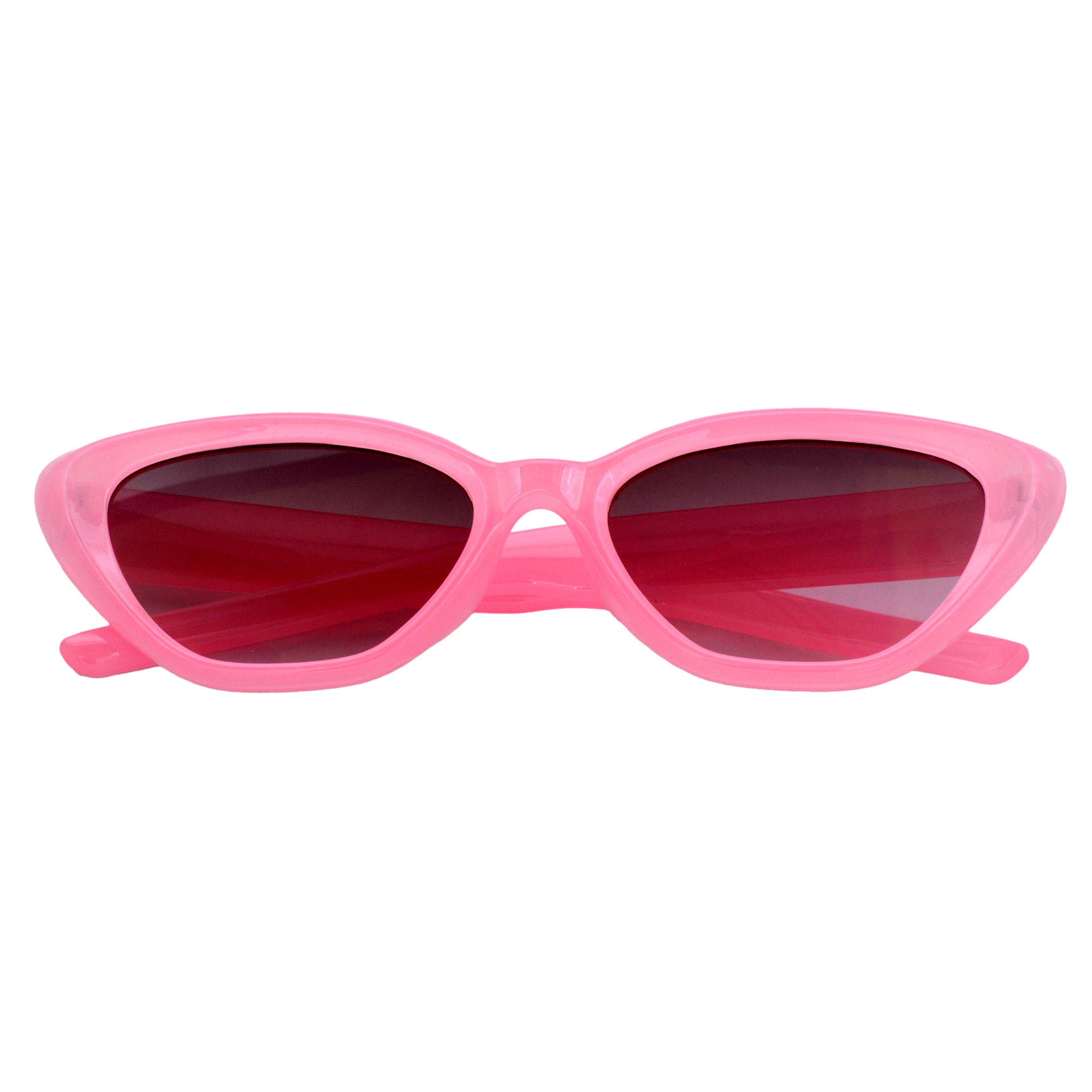 Stylish Pink Frame Cat-Eye Sunglasses