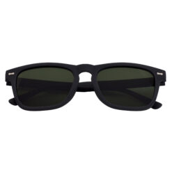 Stylish Black Frame Green Lens Sunglasses