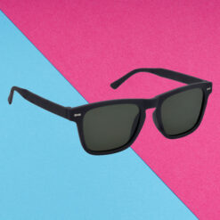Hrinkar Green Lens Black Frame UV Protection Glasses For Women & Girls - HRS593-BK-GRN