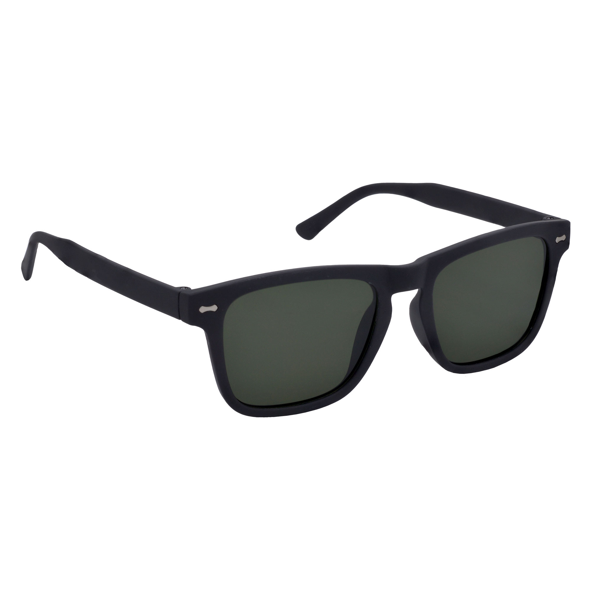 Hrinkar Green Lens Black Frame UV Protection Glasses For Women & Girls - HRS593-BK-GRN - Image 5