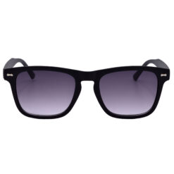 Black Wayfarer Sunglasses with Grey Gradient Lenses