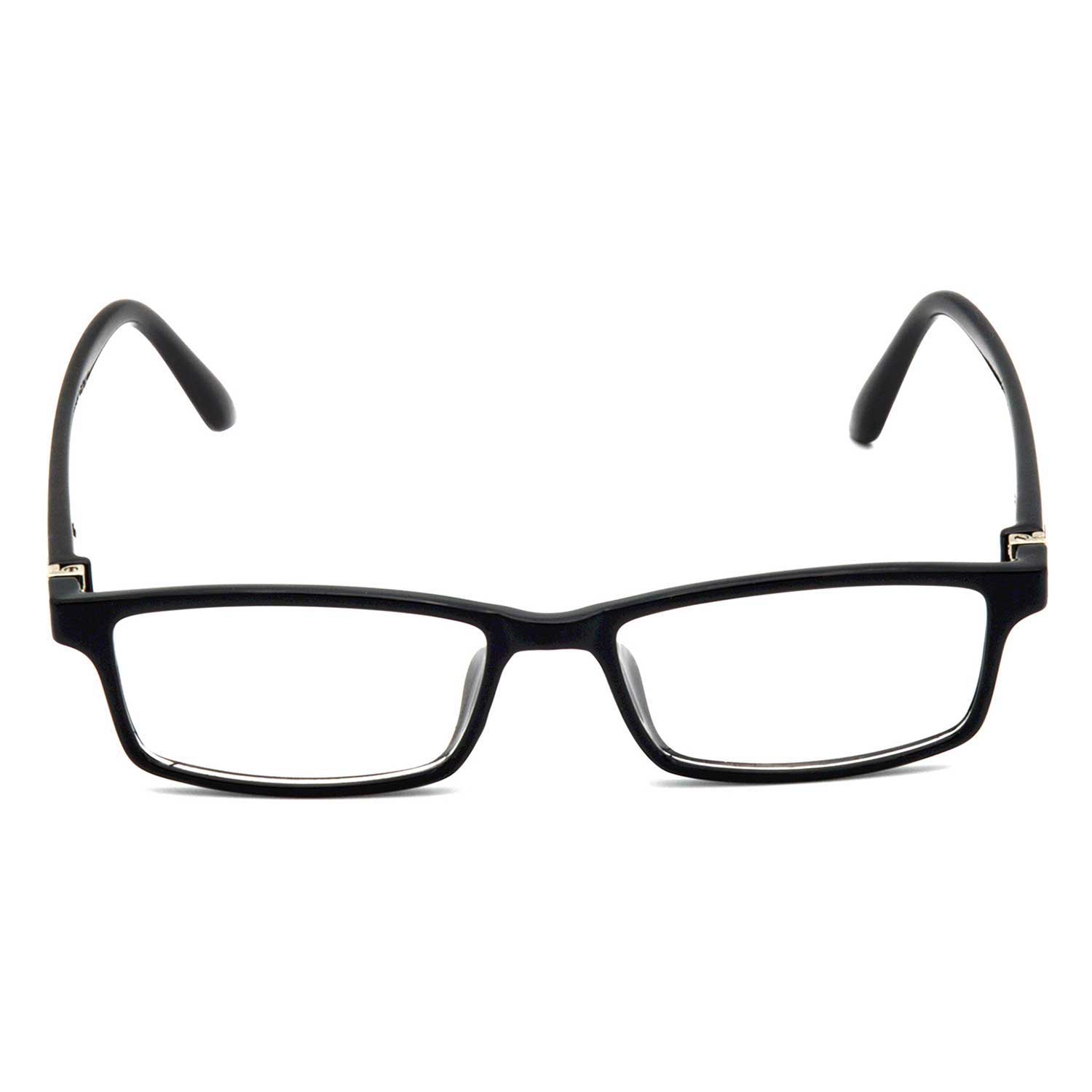 Hrinkar Zero Power Anti-Glare and Blue Ray Cut Computer Glasses for Eye Protection from Laptop and Mobile Screen | Black | HBCT-FRM-BK-12 - Image 3