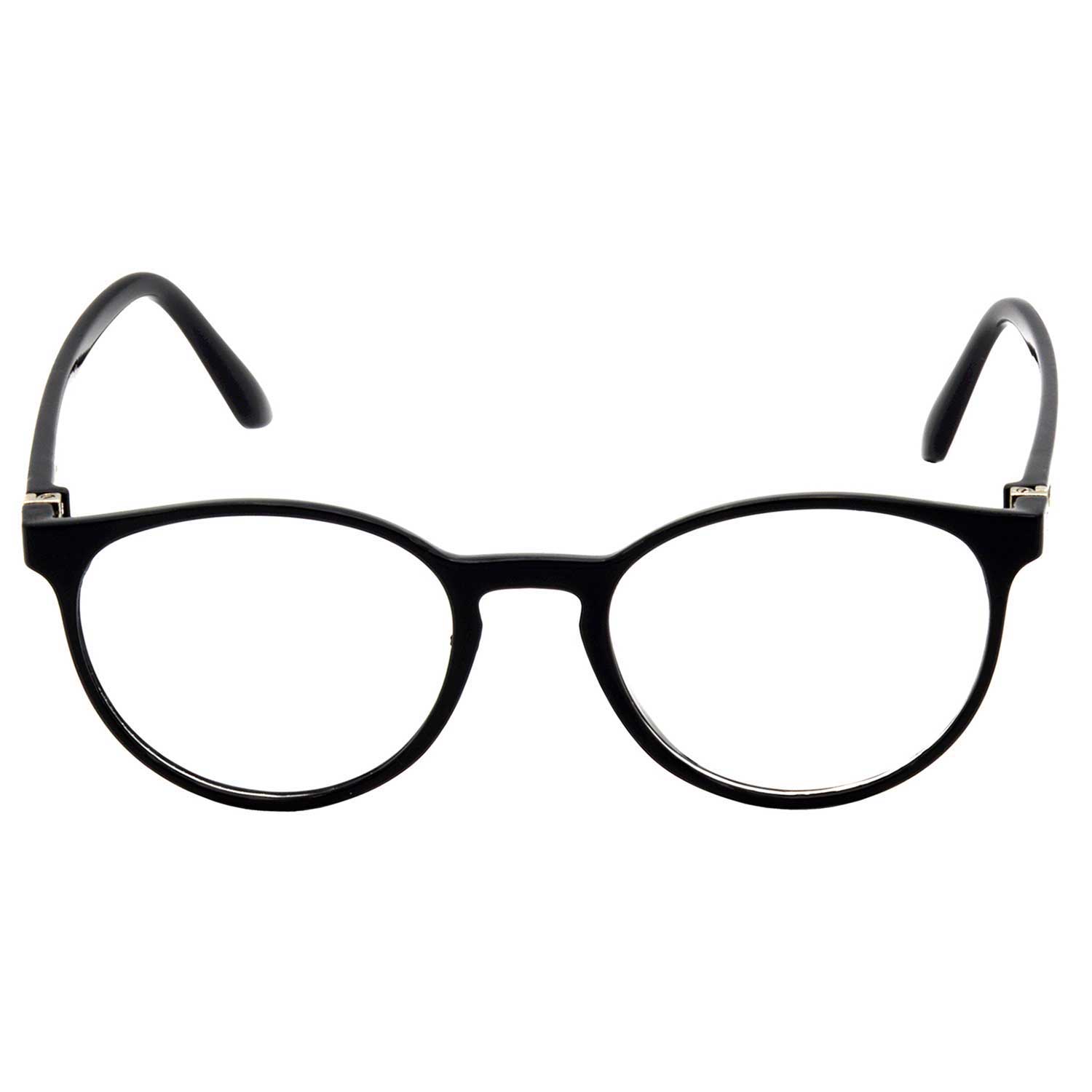Hrinkar Zero Power Anti-Glare and Blue Ray Cut Computer Glasses for Eye Protection from Laptop and Mobile Screen | Black | HBCT-FRM-BK-14 - Image 3