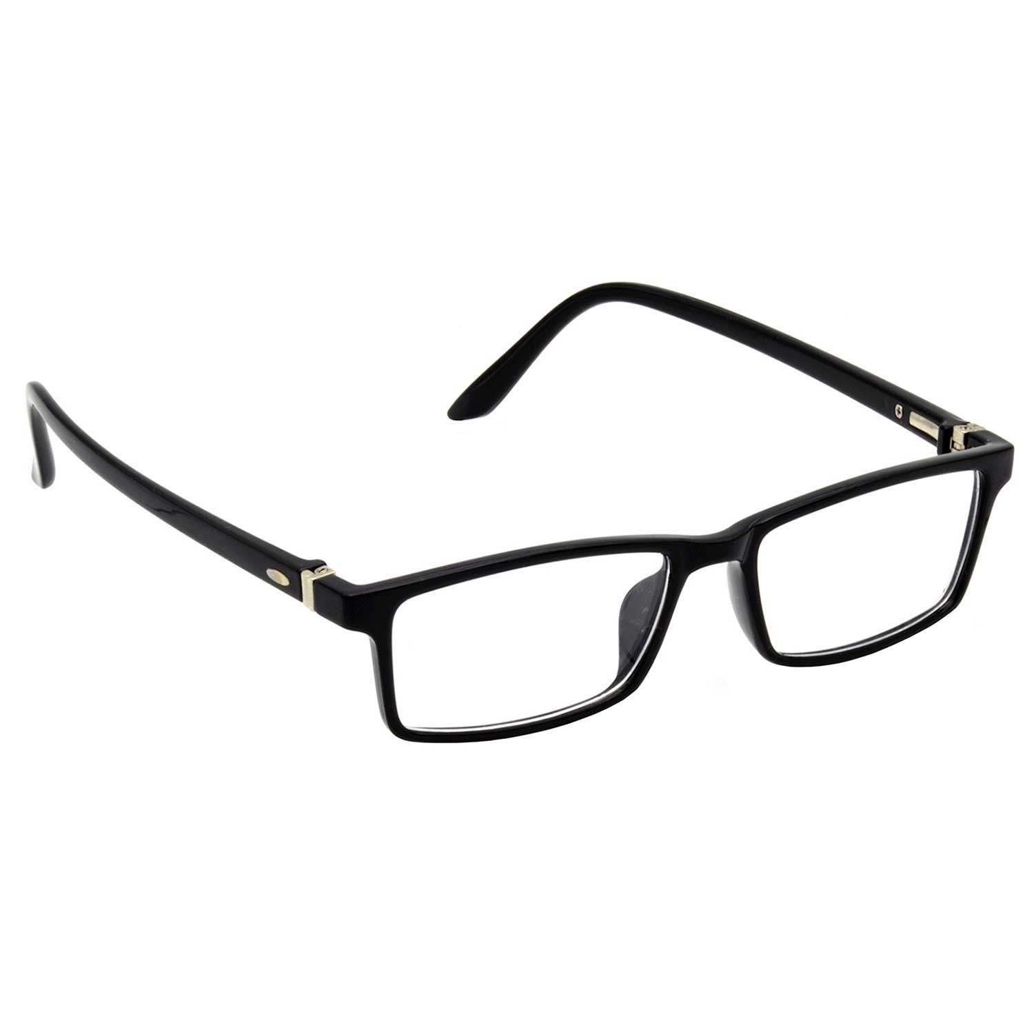 Hrinkar Zero Power Anti-Glare and Blue Ray Cut Computer Glasses for Eye Protection from Laptop and Mobile Screen | Black | HBCT-FRM-BK-15 - Image 2