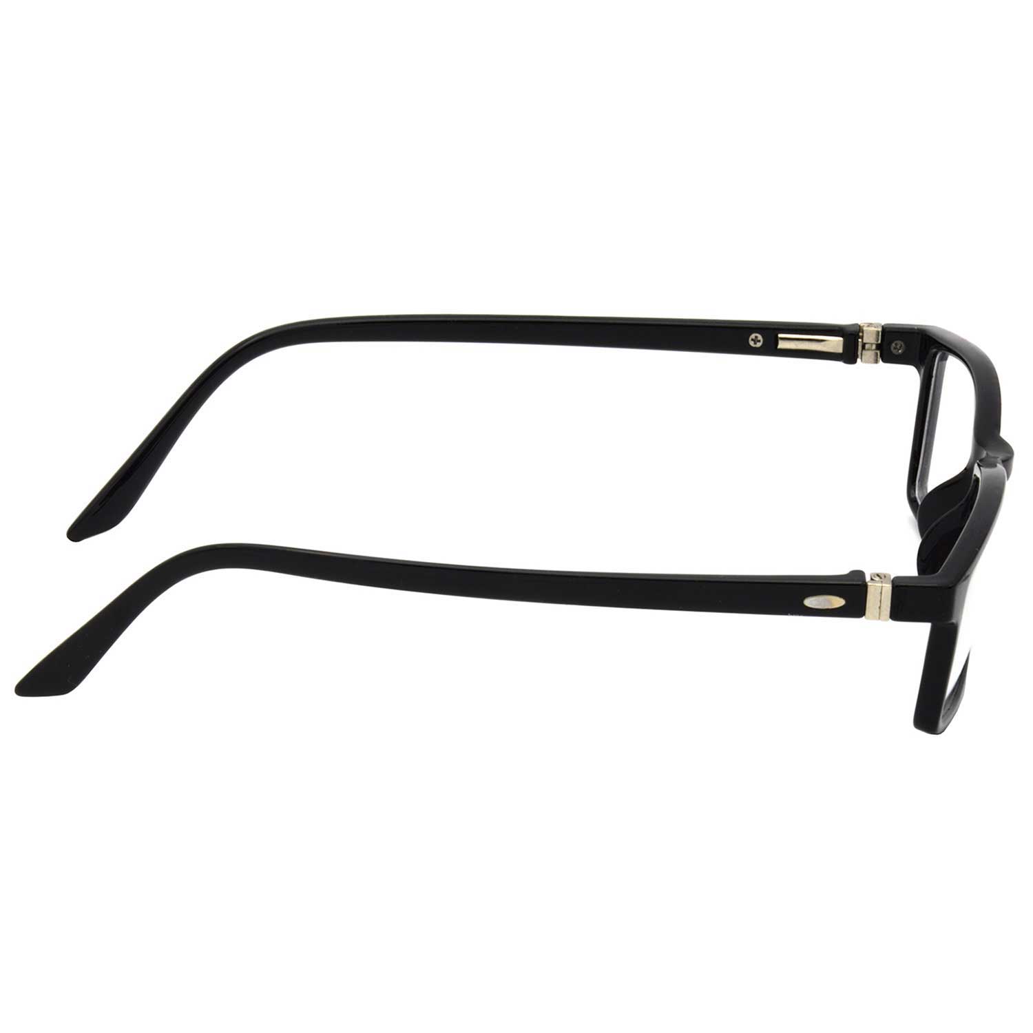 Hrinkar Zero Power Anti-Glare and Blue Ray Cut Computer Glasses for Eye Protection from Laptop and Mobile Screen | Black | HBCT-FRM-BK-15 - Image 4