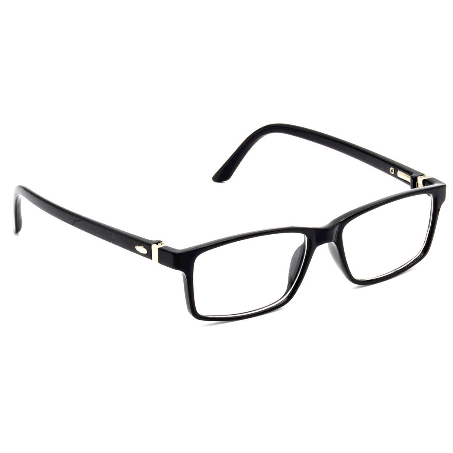 Hrinkar Zero Power Anti-Glare and Blue Ray Cut Computer Glasses for Eye Protection from Laptop and Mobile Screen | Black | HBCT-FRM-BK-17 - Image 2