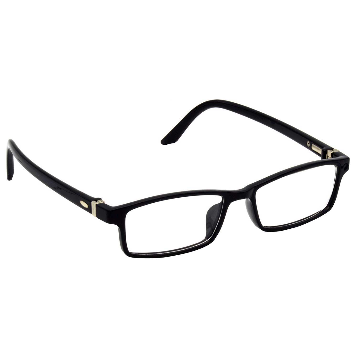 Hrinkar Zero Power Anti-Glare and Blue Ray Cut Computer Glasses for Eye Protection from Laptop and Mobile Screen | Black | HBCT-FRM-BK-18 - Image 2