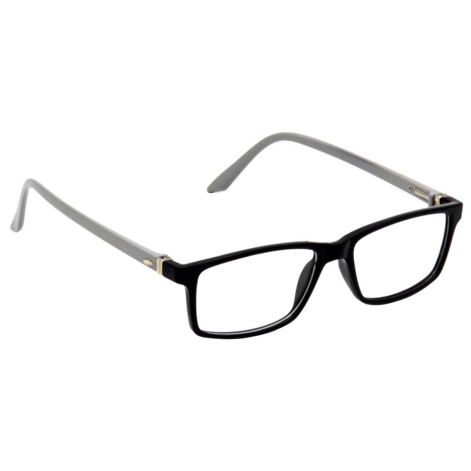 Black and Grey Blue Light Blocking Computer Glasses