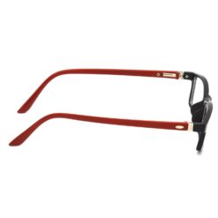 Hrinkar Zero Power Anti-Glare and Blue Ray Cut Computer Glasses for Eye Protection from Laptop and Mobile Screen | Red and Black | HBCT-FRM-BK-RD-12 - Image 4
