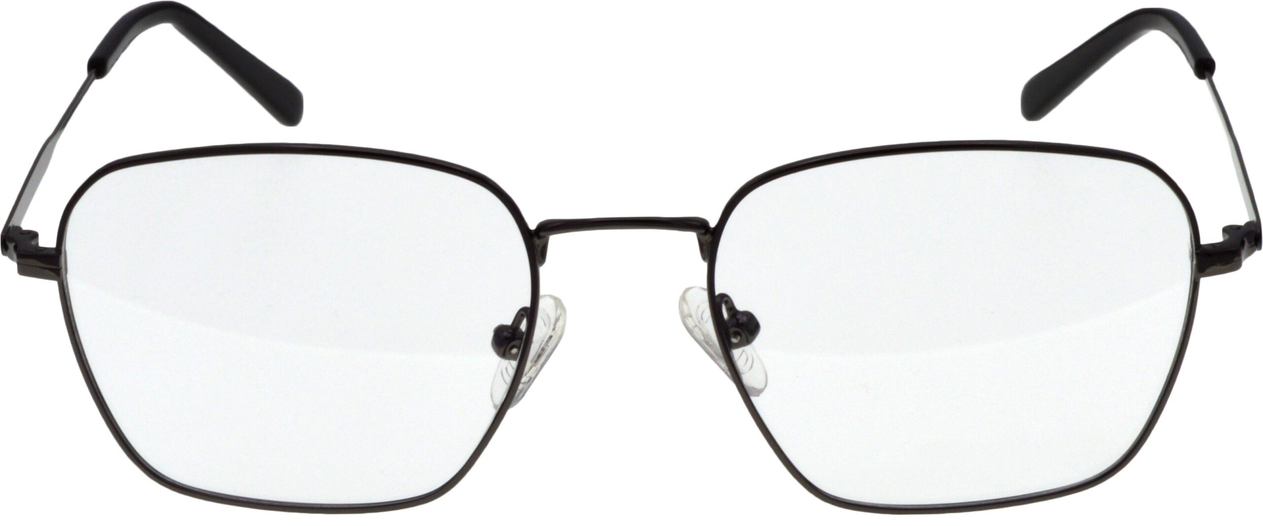Hrinkar Rectangle Brown chasma frame for Men & Women | Metal | Brown | HFRM85209-BWN - Image 2