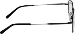 Hrinkar Rectangle Brown chasma frame for Men & Women | Metal | Brown | HFRM85209-BWN - Image 3