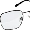 Hrinkar Rectangle Brown chasma frame for Men & Women | Metal | Brown | HFRM85209-BWN