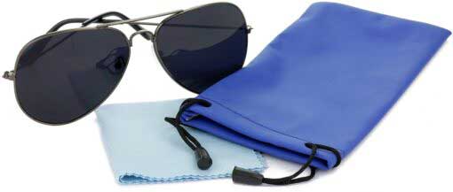 Air Strike Black Lens Grey Frame Pilot Stylish For Sunglasses Men Women Boys Girls - extra 4