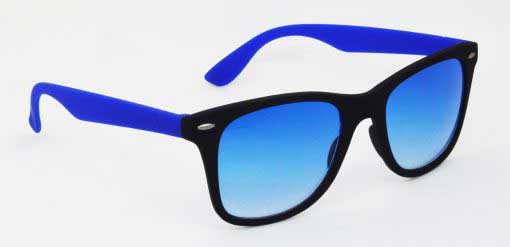 Air Strike Clear Lens Blue Frame Rectangular Stylish For Sunglasses Men Women Boys Girls