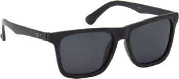 Air Strike Black Lens Black Frame Rectangular Stylish Polarized Sunglasses For Women & Girls
